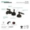 Kingston Brass KS1165TL 8" Widespread Bathroom Faucet, Oil Rubbed Bronze KS1165TL - alternate 2